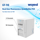 Fast Testing Real Time Fluorescence Quantitative PCR Analyzer 96 Wells 5 Channels