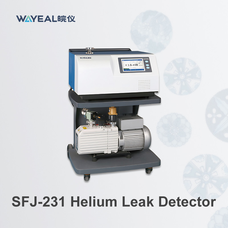 7inch Color Touch Screen Helium Leak Detector With Leak Detection Rate 5*10-13 Pa·m3/s