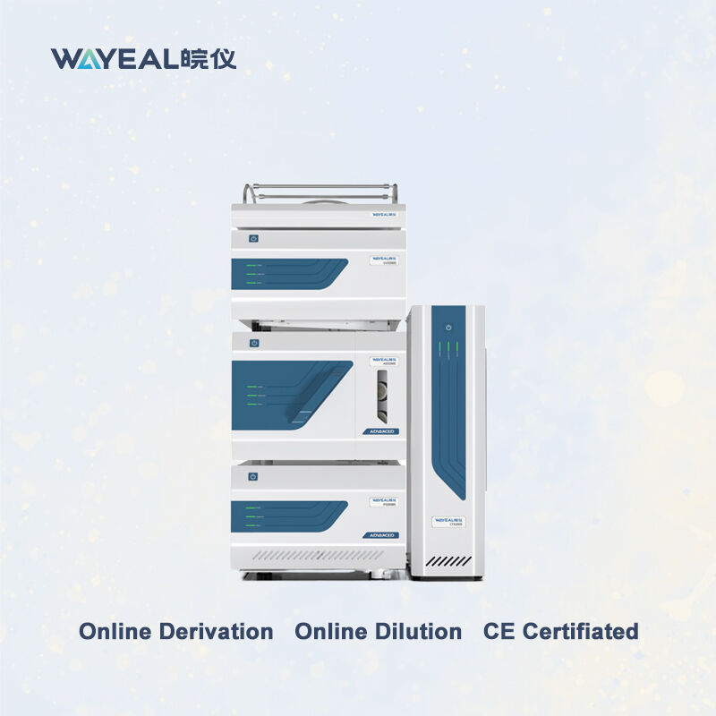 Wayeal 220V Liquid Chromatography Instrument With PC / Smart Lab Software And 0.001-10 ML/min Flow Rate